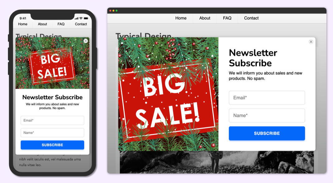 Pop Up Forms for Webflow